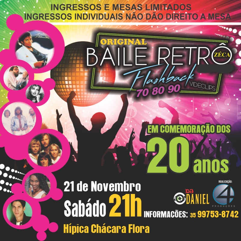 BAILE RETRO DO ZECA