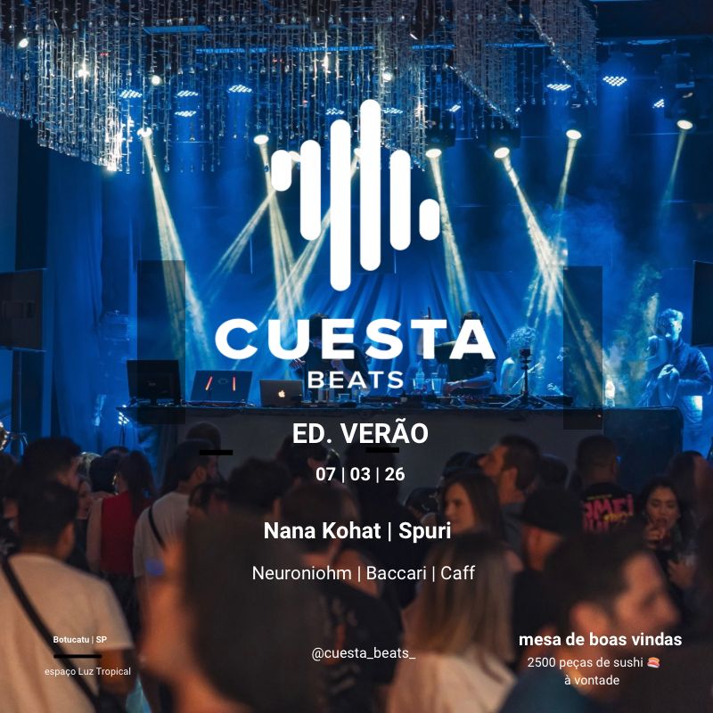 CUESTA BEATS - Ed. de Verão CUESTA BEATS - Ed. de Verão