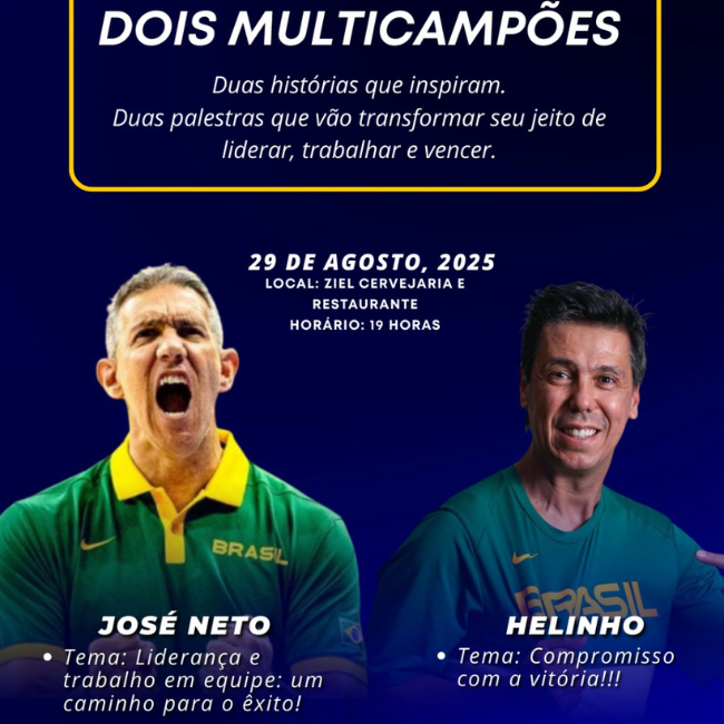 Palestra Neto e Helinho (Encontro O2 Experience Poços) Palestra Neto e Helinho (Encontro O2 Experience Poços)