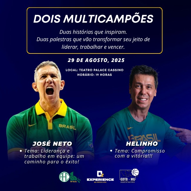 Palestra Neto e Helinho (Encontro O2 Experience Poços) Palestra Neto e Helinho (Encontro O2 Experience Poços)