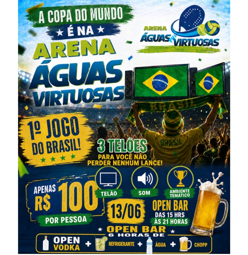 Open Copa do Mundo na Arena