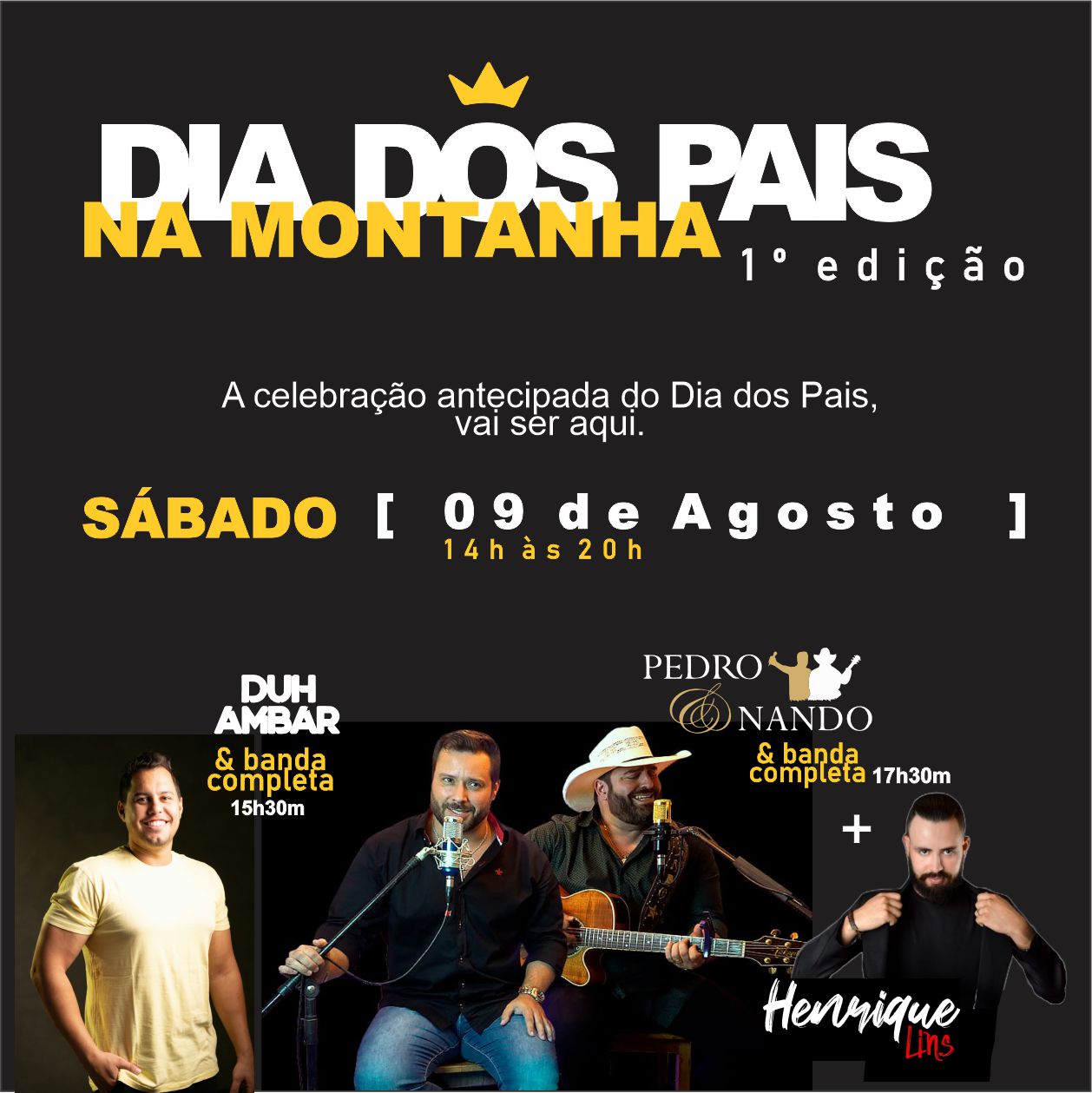 DIA DOS PAIS NA MONTANHA - 1º edição DIA DOS PAIS NA MONTANHA - 1º edição