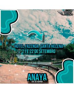 Anaya - Ave de Rapina - Ingresso + Kit Copo + Cordão