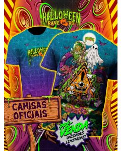 Rave In Ro Halloween - Camisa Oficial