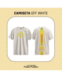 Puma Punku Festival - 11 Anos - Camiseta (Off White)