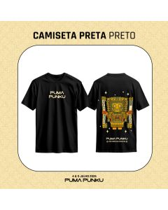 Puma Punku Festival - 11 Anos - Camiseta (Preta)