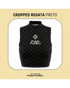 Puma Punku Festival - 11 Anos - CROPPED REGATA (PRETO)
