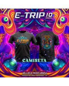 E-TRIP - 10 Anos - Camiseta XG