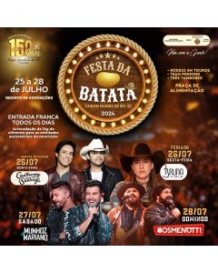 Festa da Batata 2024 - FrontStage Passaporte