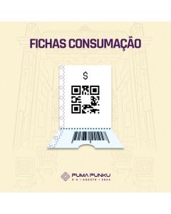 Puma Punku Festival - Fichas de Consumação