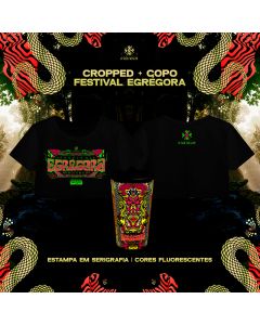 Festival Egregora - Boiuna - 1º Lote (CROPPED + COPO)