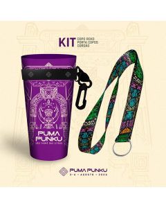 Puma Punku Festival - Kit Completo (c/ copo Roxo)