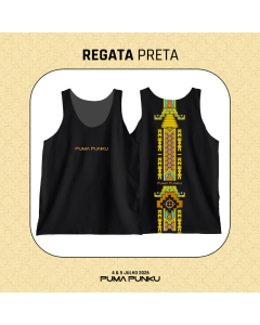 Puma Punku Festival - 11 Anos - Regata (Preta)
