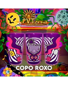 PVTzinha OPEN COOLER - Copo Roxo