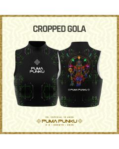Puma Punku - Ed. Especial 10 Anos - Cropped Com Gola (Preto)