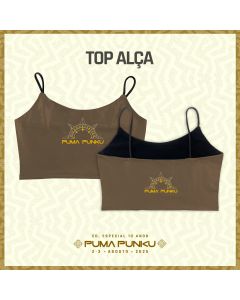Puma Punku - Ed. Especial 10 Anos - Top alça (Marrom)