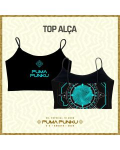 Puma Punku - Ed. Especial 10 Anos - Top Alça (Preto e Azul)