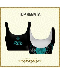 Puma Punku - Ed. Especial 10 Anos - Top Regata (Preto e Azul)