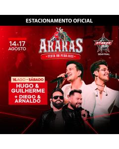 FESTA DO PEÃO DE ARARAS - Estacionamento (Sábado)