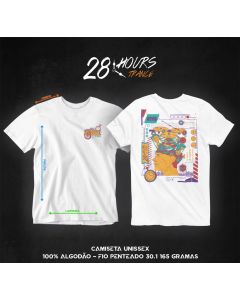 28 Hours Trance - 1º Lote Camiseta Branca